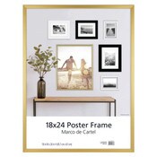 Wholesale - 18"x24" BRASS POSTER FRAME C/P 4, UPC: 044021618837